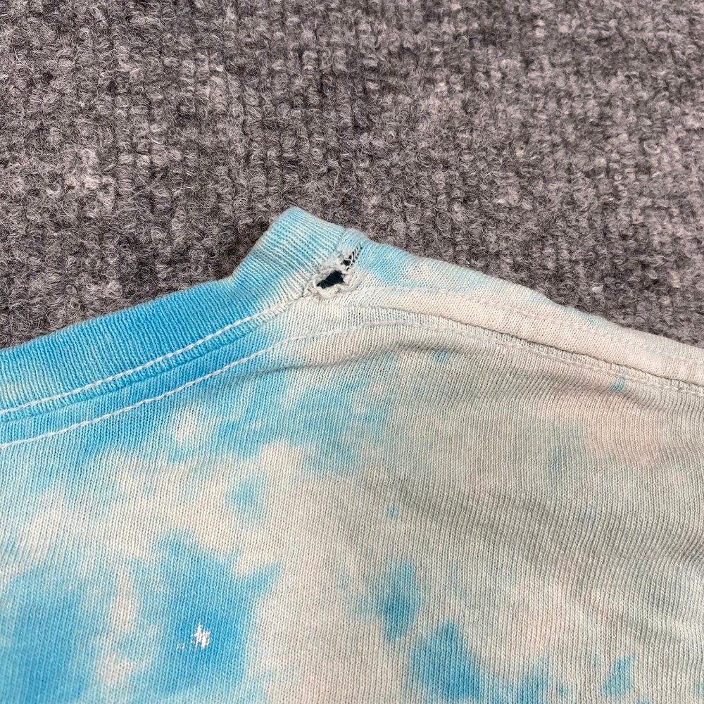 Liquid Blue Alice in Wonderland Caterpillar Tie Dye Graphic T-Shirt XXL Blue‎ - Picture 7 of 8